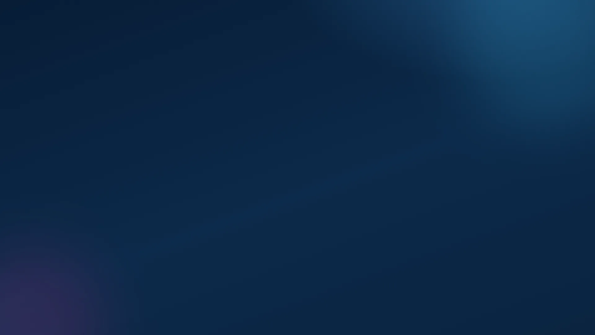 Gradient background transitioning from dark blue to teal with no visible content.